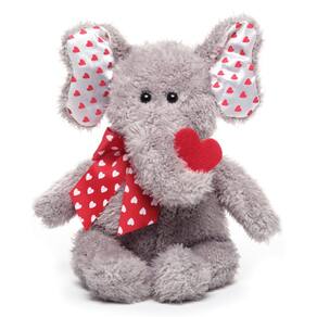 Bicho de pelúcia Bearington Hugh Loves You Dia dos Namorados 33cm