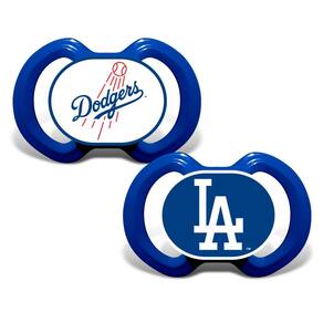 Pacote com 2 chupetas MasterPieces LAD2000 Los Angeles Dodgers