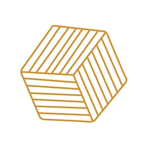Kit De 3 Descansos Para Copo Hexagonal - Oikos