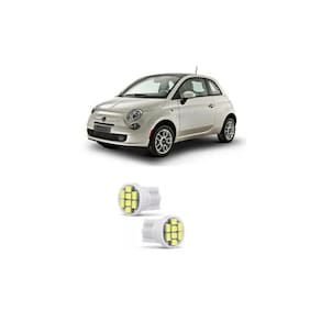 Kit Fiat 500 Lampada Led Pingo Lanterna Super Branca