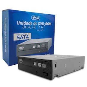 Gravador De Cd-dvd Knup Kp-le301, Conexão Sata, Baia 3.5\"