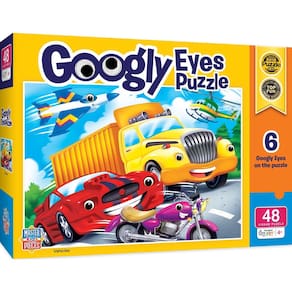 Veículos de quebra-cabeça Masterpieces com Googly Eyes 48 unidades 4+Y