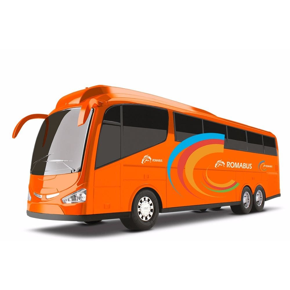 Ônibus Roma Bus Executive 48,5cm - Plástico Cromado