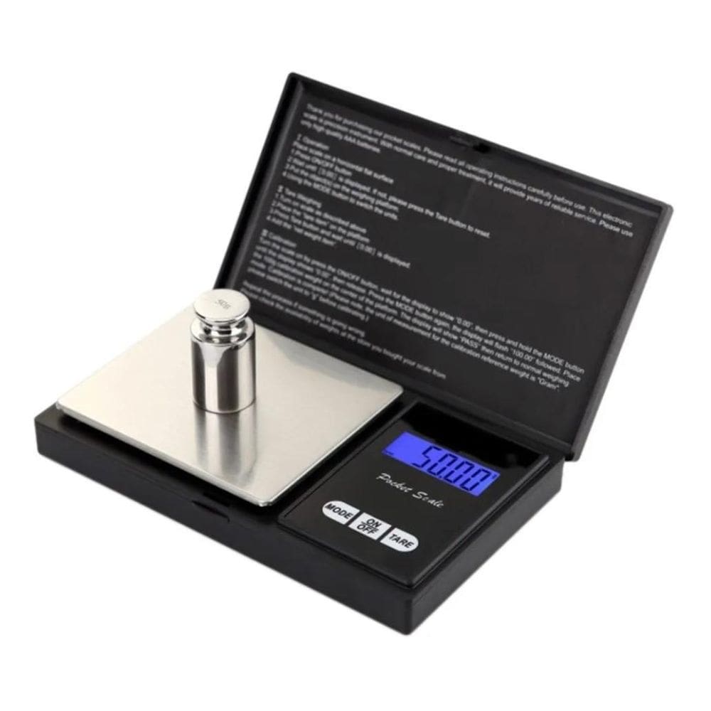 Mini Balança Digital De Bolso Alta Precisão 0,01G - 500G