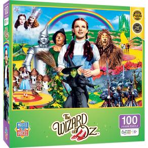 Obras-primas do quebra-cabeça Wonderful Wizard of Oz 100 peças