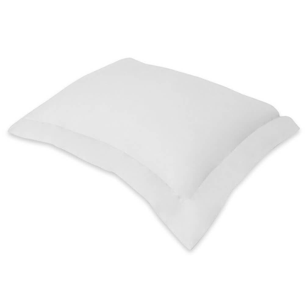 Fronha Avulsa 300 Fios Naturalle Lisa Sultan Branco