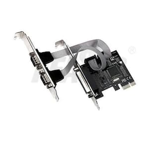 Placa PCI-E Multisserial 2 Seriais 1 Paralela Low Profile