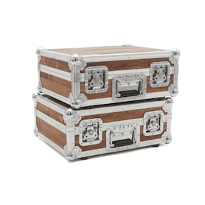 Hard Case Para Par De Toca Disco Technics Mk2 Vintage