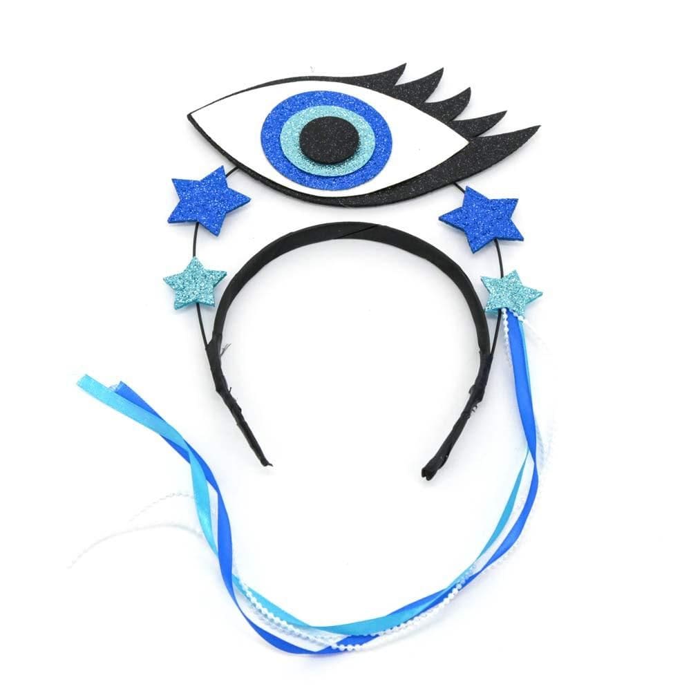 Tiara de Carnaval Olho Grego Play&Fun Azul