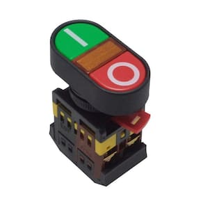 Botao Sibratec Duplo Iluminado Apb22 220Vca 5184