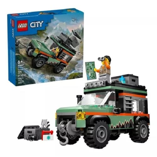 imagem-Lego 60447 City – Jipe Utilitário Off-Road 4x4 – 221 peças