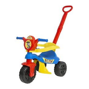 Triciclo de Passeio e Pedal Infantil Kemotoca 3 Em 1 Baby Dog Kendy