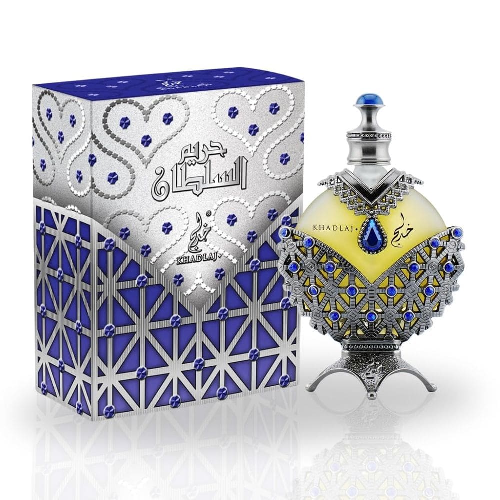 Óleo de perfume Khadlaj Hareem Al Sultan Blue 35 ml para unissex