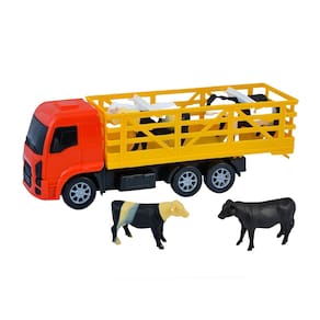 Miniatura Caminhão Com Boi - Diverplas