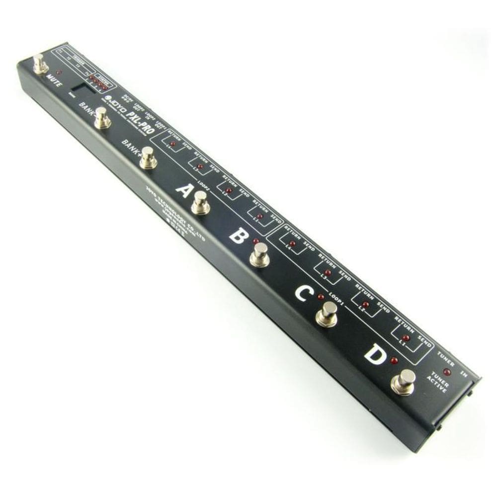Pedal Guitarra Looper Joyo PXL Pro 8 Canais com Função Mute