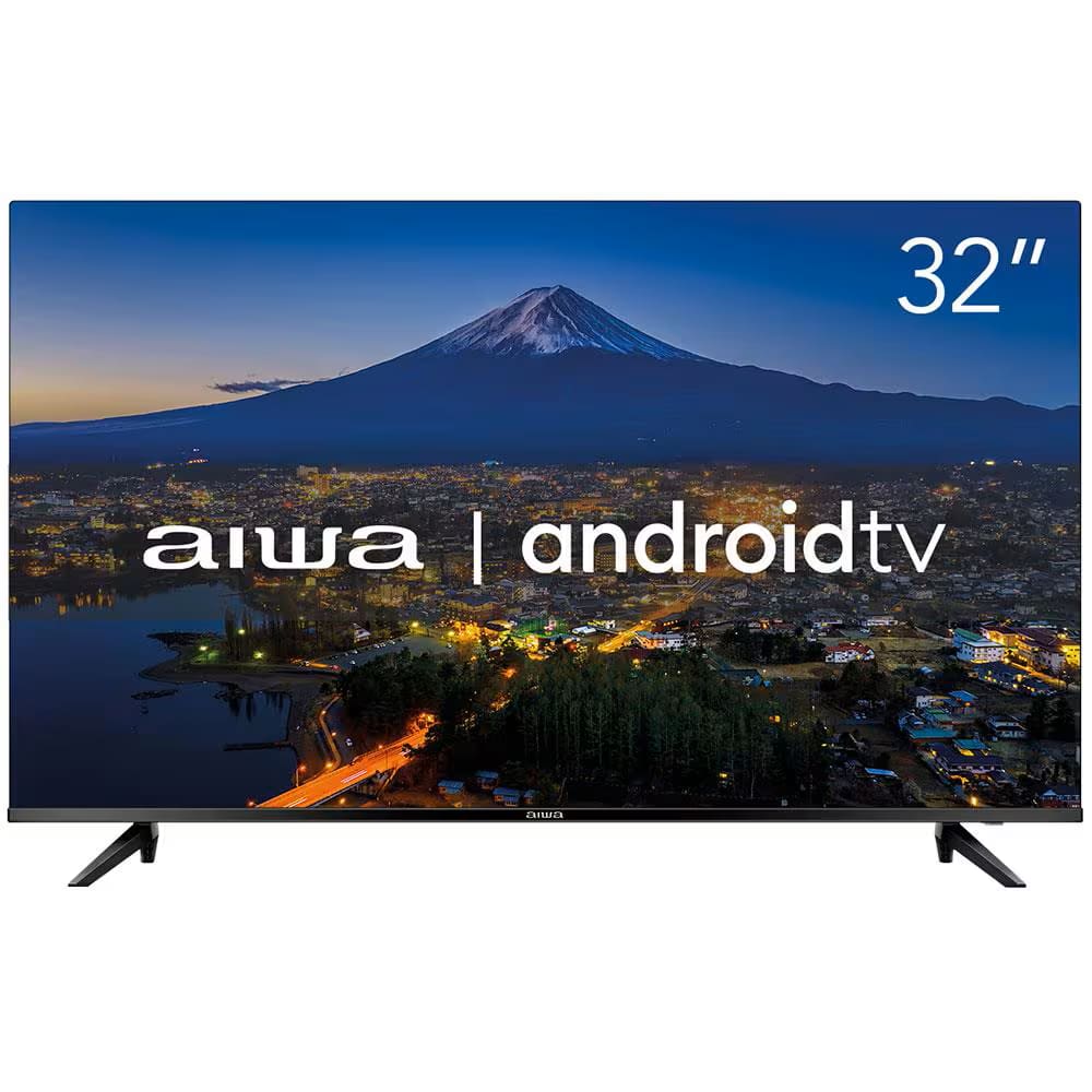 REEMBALADO: Smart TV 32” Aiwa HD AWS-TV-32-BL-02-A