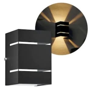 Arandela Preta Luxuosa Design Sofisticado Ambientes