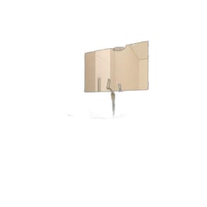 Gabinete De Vidro 60Cm Ac Com Cuba Retangular - Incolor