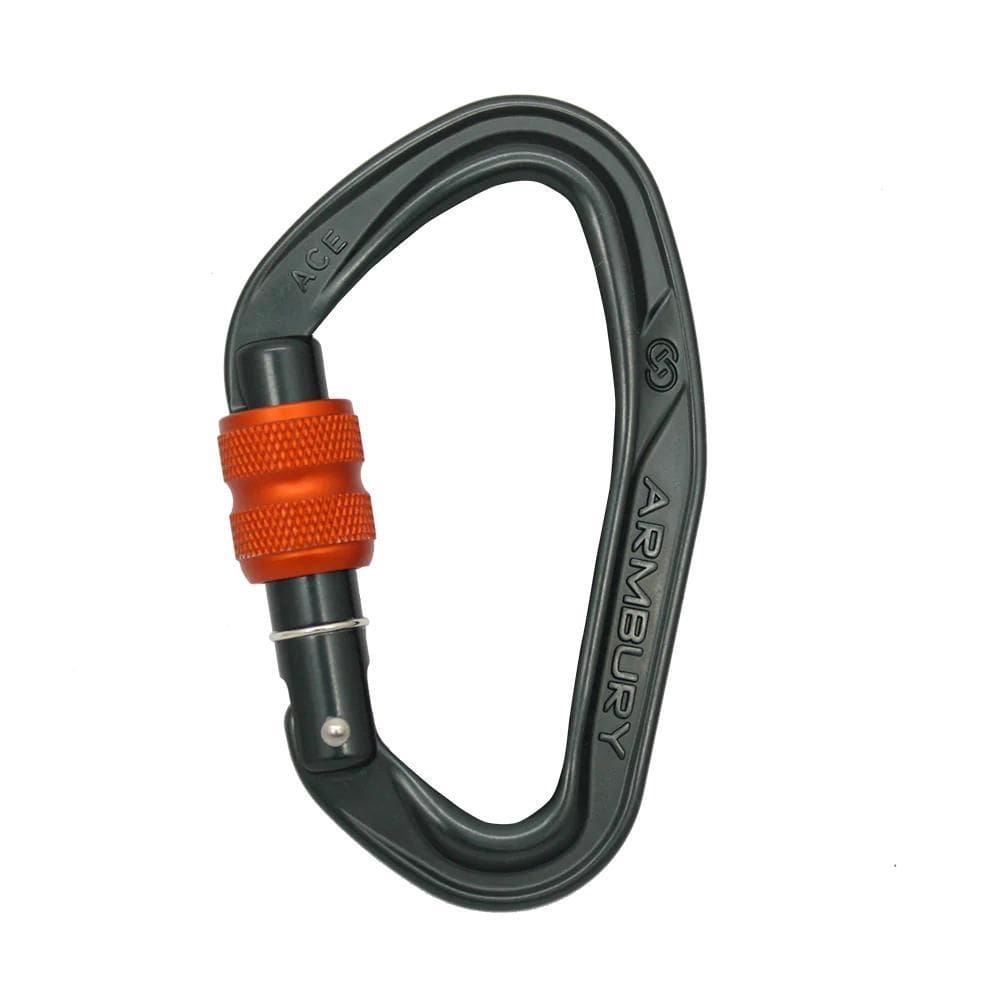 Mosquetão D Assimétrico Ace Screw Da Armbury