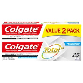 Pasta de dentes Colgate Total Deep Clean 150 ml 2 unidades