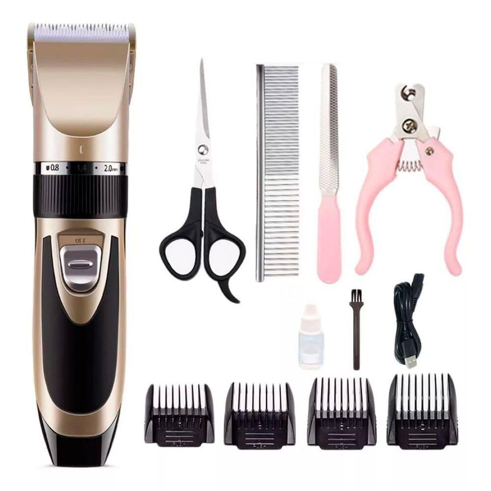 Máquina Tosar Cachorros Profissional S/Fio - Bivolt