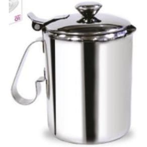 Leiteira Com Tampa 750Ml Em Aço Inox Wellmix Wx4422-1