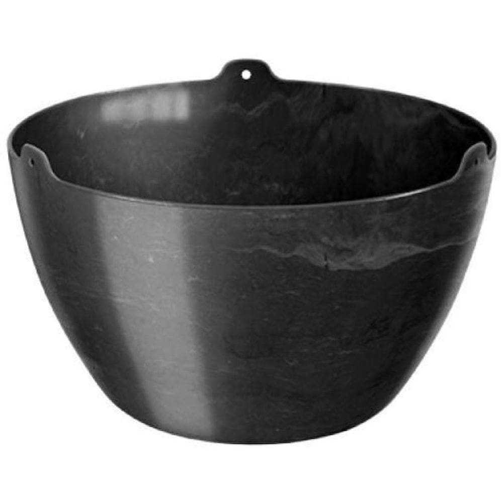 Cachepô Elegance Cuia 01 Preto Onix