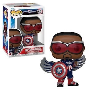 Boneco Funko Pop Capitão América 4 - Capitão América Sam