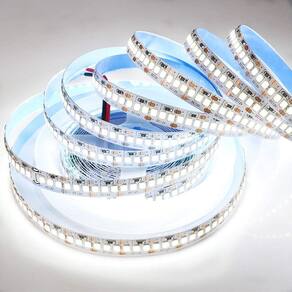 Luzes de faixa de LED SUYOOULIN SMD 2835 DC12V 16,4 pés 1200 LEDs