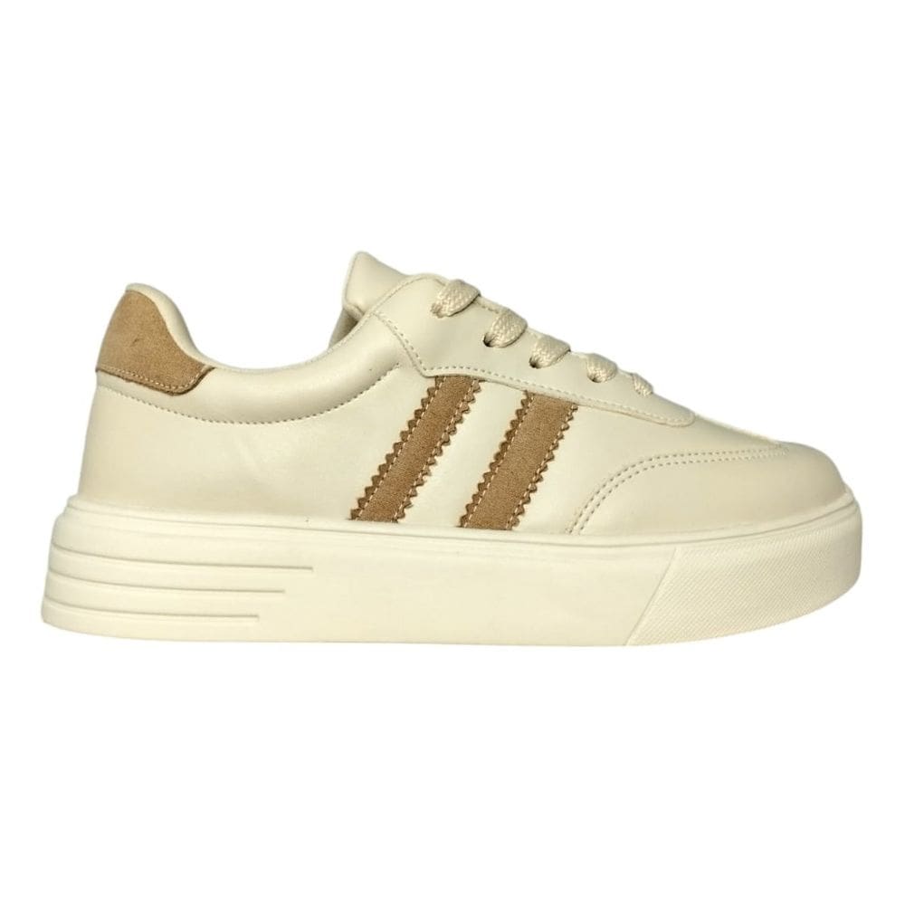 Tenis Feminino Casual Reto Ousadia Cadarço Napa 007-009