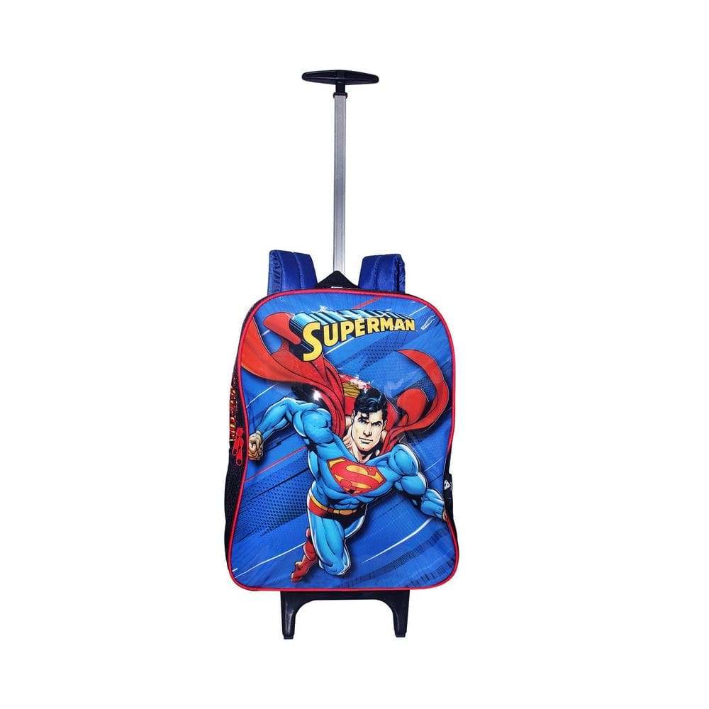 Mochila Super Homen Superman Rodinhas Infantil Crianças Aula