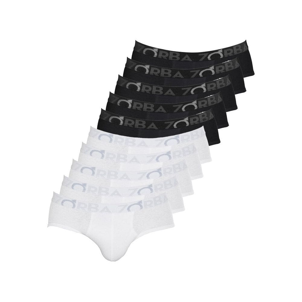 Kit com 10 Cuecas Slip Zorba 643 Colorido