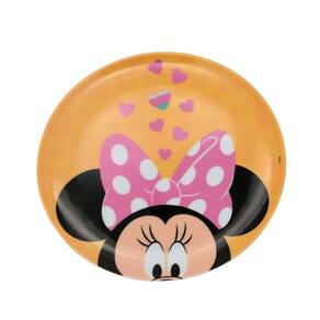 Prato Raso Melamina Minnie Mouse Disney 20cm - Tuut
