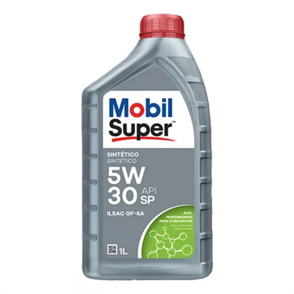Óleo De Motor Mobil Super 5W30 100% Sintético