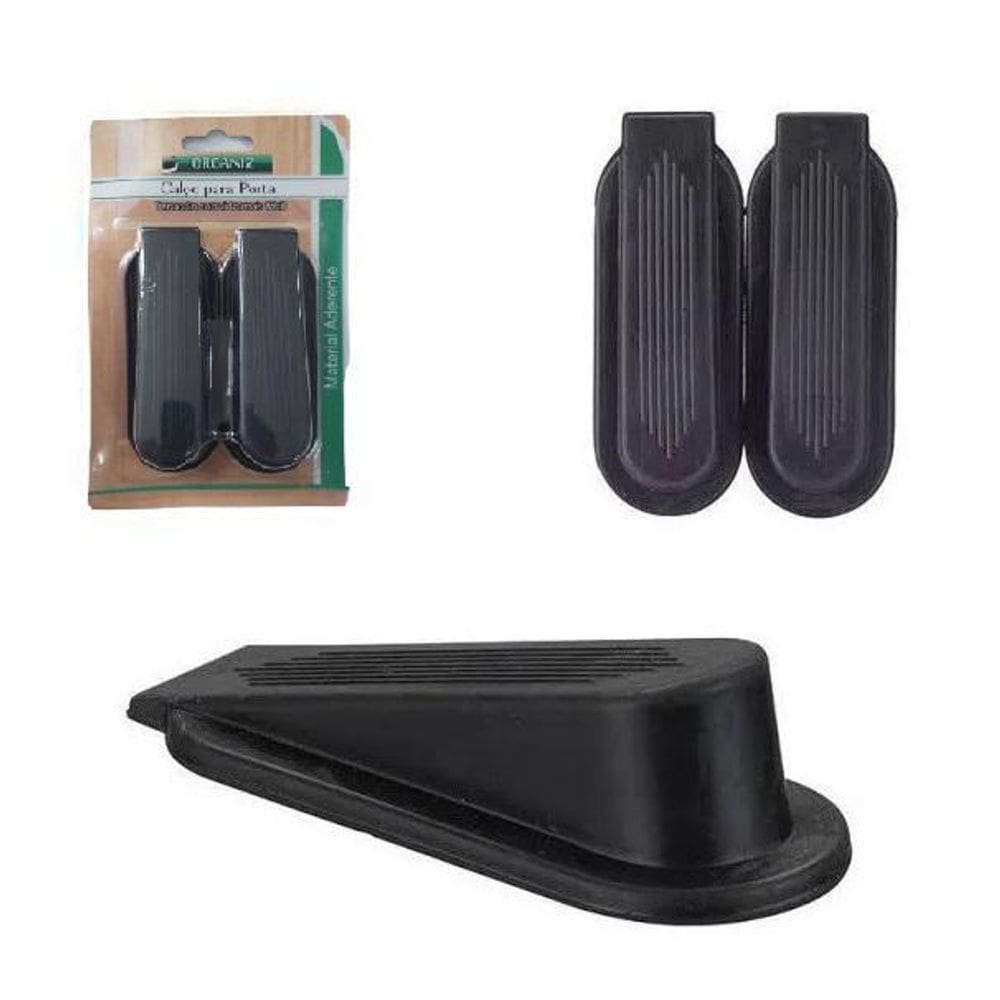 Cunha Segura Protetor Prendedor Porta Chão Trava 2 Peças