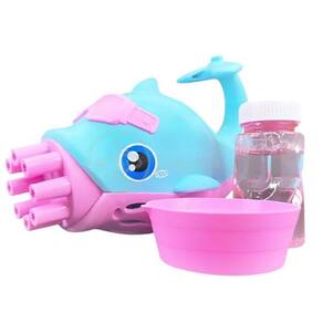 Golfinho Bolhudo Bolha Fantasy: Máquina de Bolhas Mágicas - Azul e Rosa