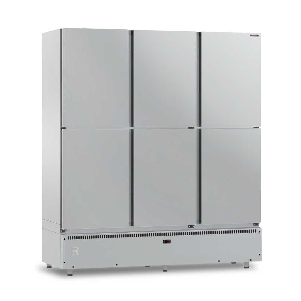 Geladeira Comercial Resfriados 6 Portas Inox MCR6PI 220V - Refrimate