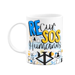 Caneca profissões - Recursos Humanos - 325ml - Branca