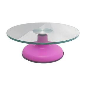 Bailarina Profissional de Vidro 30cm Rosa Pink