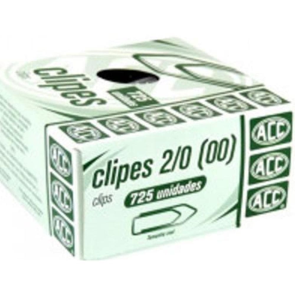 Clipes Acc 2/0 725 Unidades Com 500Gr