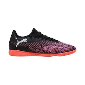 Chuteira Futsal Future 8 Play 108379-01 - Preto/Laranja 41