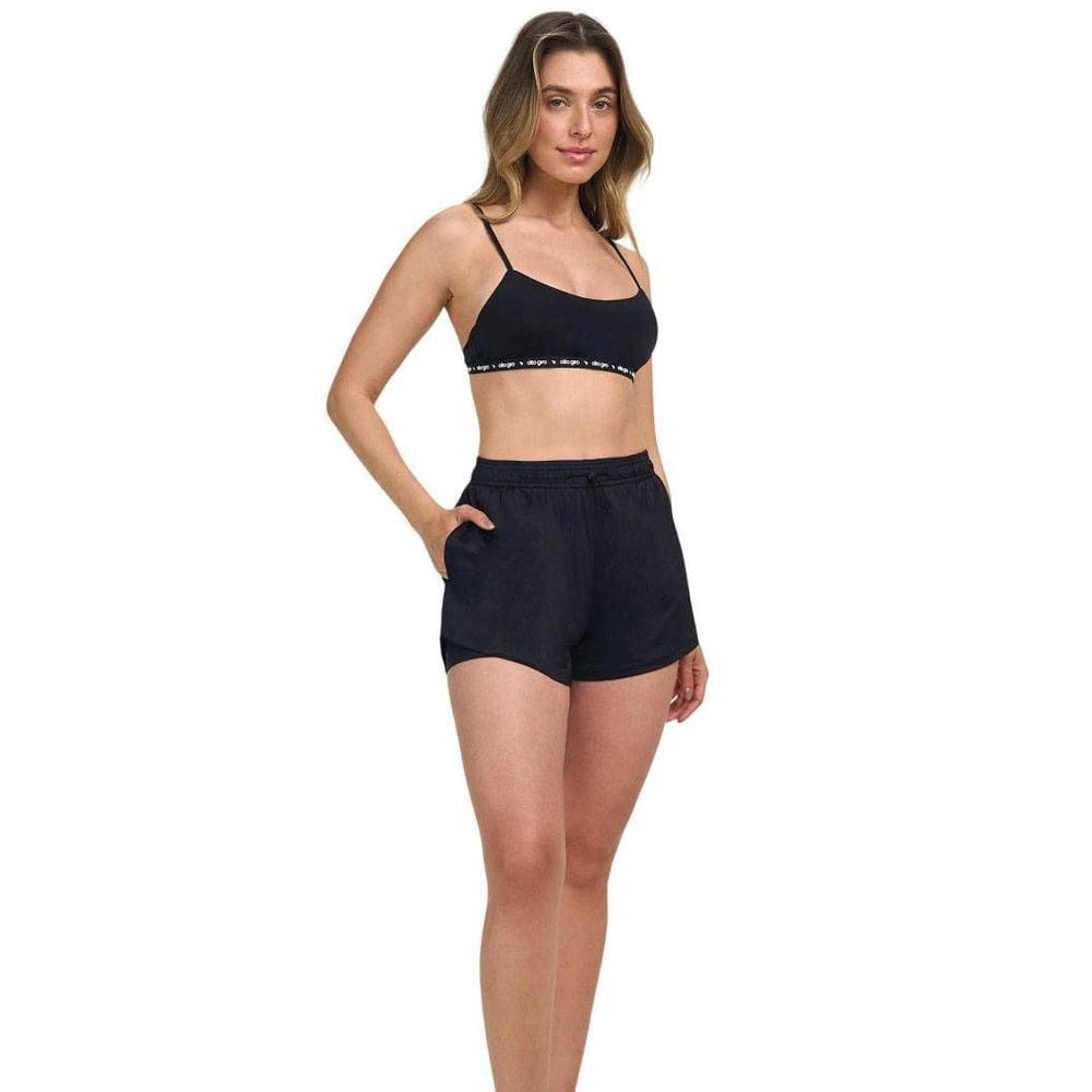 Shorts Piquet Sobreposto 2511101-C0049 - Preto G