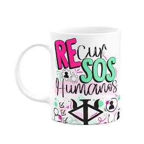 Caneca profissões - Recursos Humanos - 325ml - Branca - M2