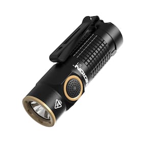 Lanterna NICRON C1 Mini 1200 lúmens recarregável preta