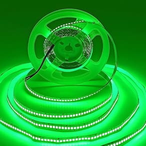 Luzes de faixa de LED SUYOOULIN SMD 2835 DC12V 16,4 pés 1200 LEDs