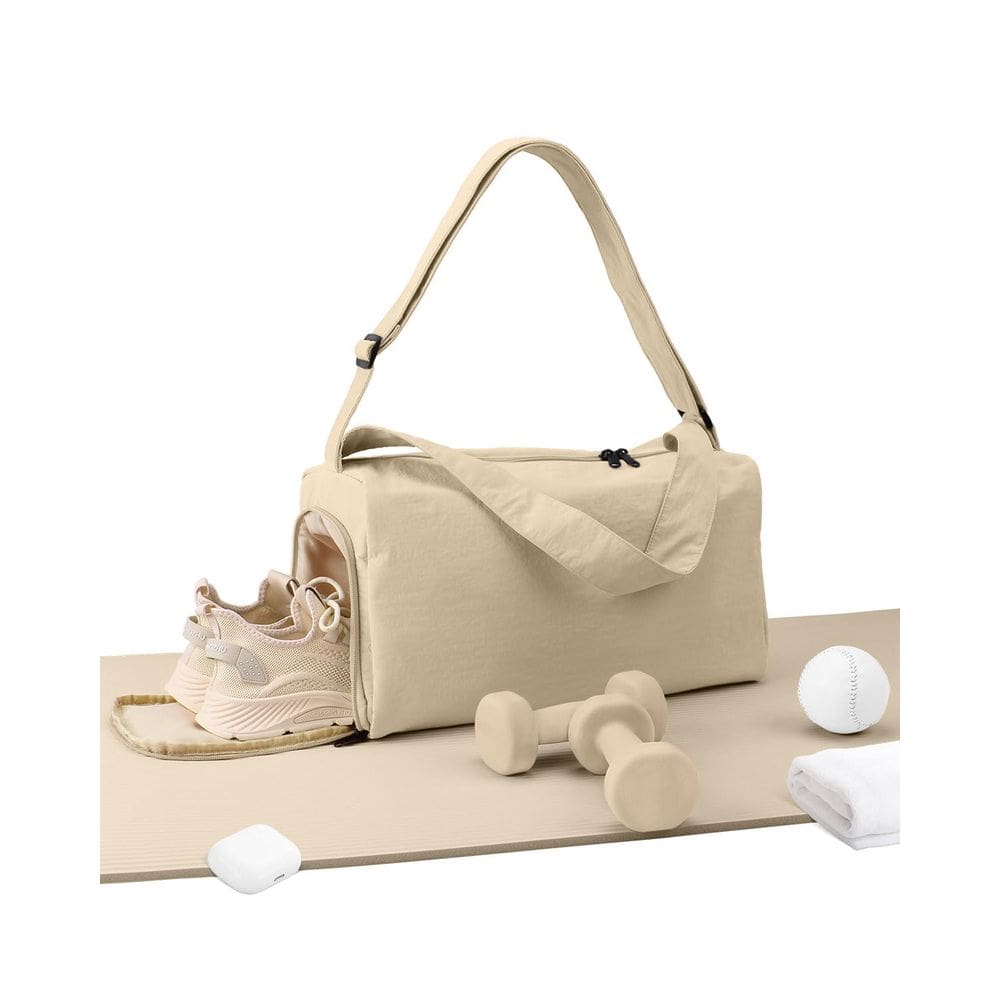 Mochila Suwarble Small para mulheres e homens com compartimento para sapatos