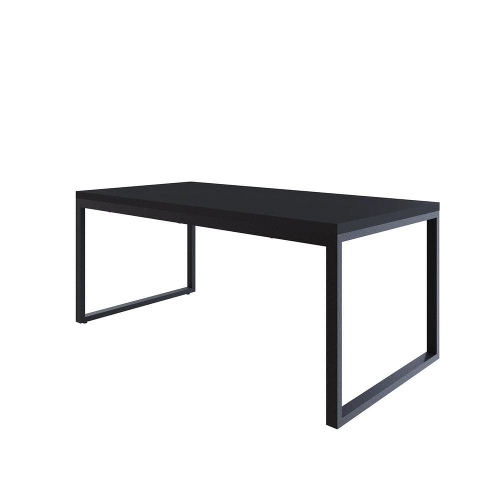Mesa de Jantar Yon 200cmx90cmx77 cm Preto