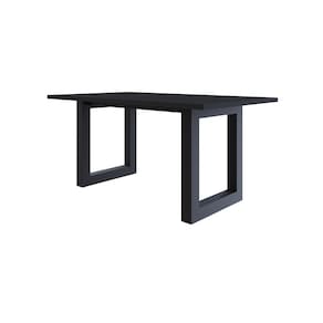 Mesa de Jantar Bronx R 160cm x90x75cm Preto