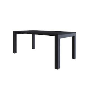 Mesa de Jantar Bronx U 180 cmx90x75cm Preto