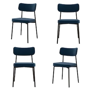 Kit com 4 Cadeiras para Sala de Jantar Mona Yescasa Azul
